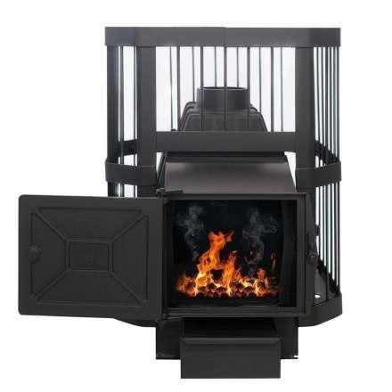 Печь банная чугунная СИБИРЬ 21 облегченная топка в Бресте