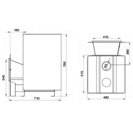 Банная печь НМК Кубань в Бресте