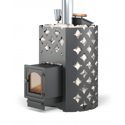 Банная печь ЭТНА 18 (ДТ-4С) ЗК Амазонка бай фото в Бресте