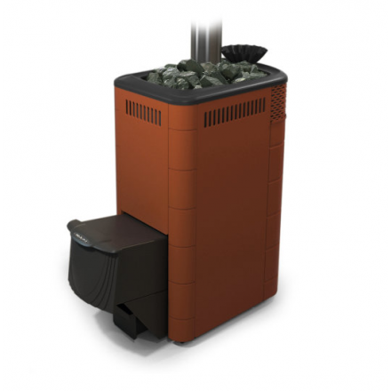 Печь для бани Термофор Гейзер Супер XXL Inox ДА ЗК терракота купить в Бресте