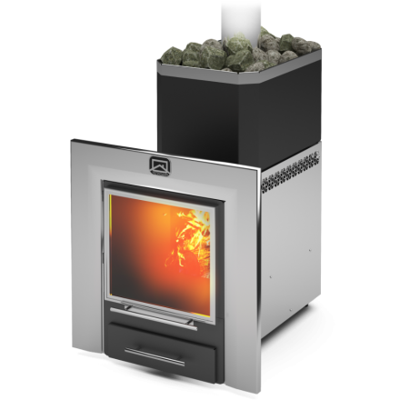 Печь для бани Теплодар Русь-12 ЛНЗП Профи Панорама Амазонка бай фото в Бресте