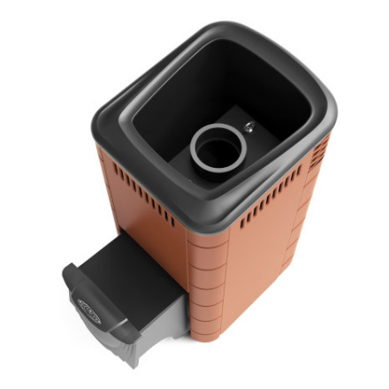 Печь для бани Термофор Каронада XXL Heavy Metal ДА терракота Амазонка бай фото в Бресте