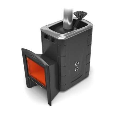 Печь для бани Термофор Гейзер 2014 Inox Витра ЗК ТО антрацит купить в Бресте