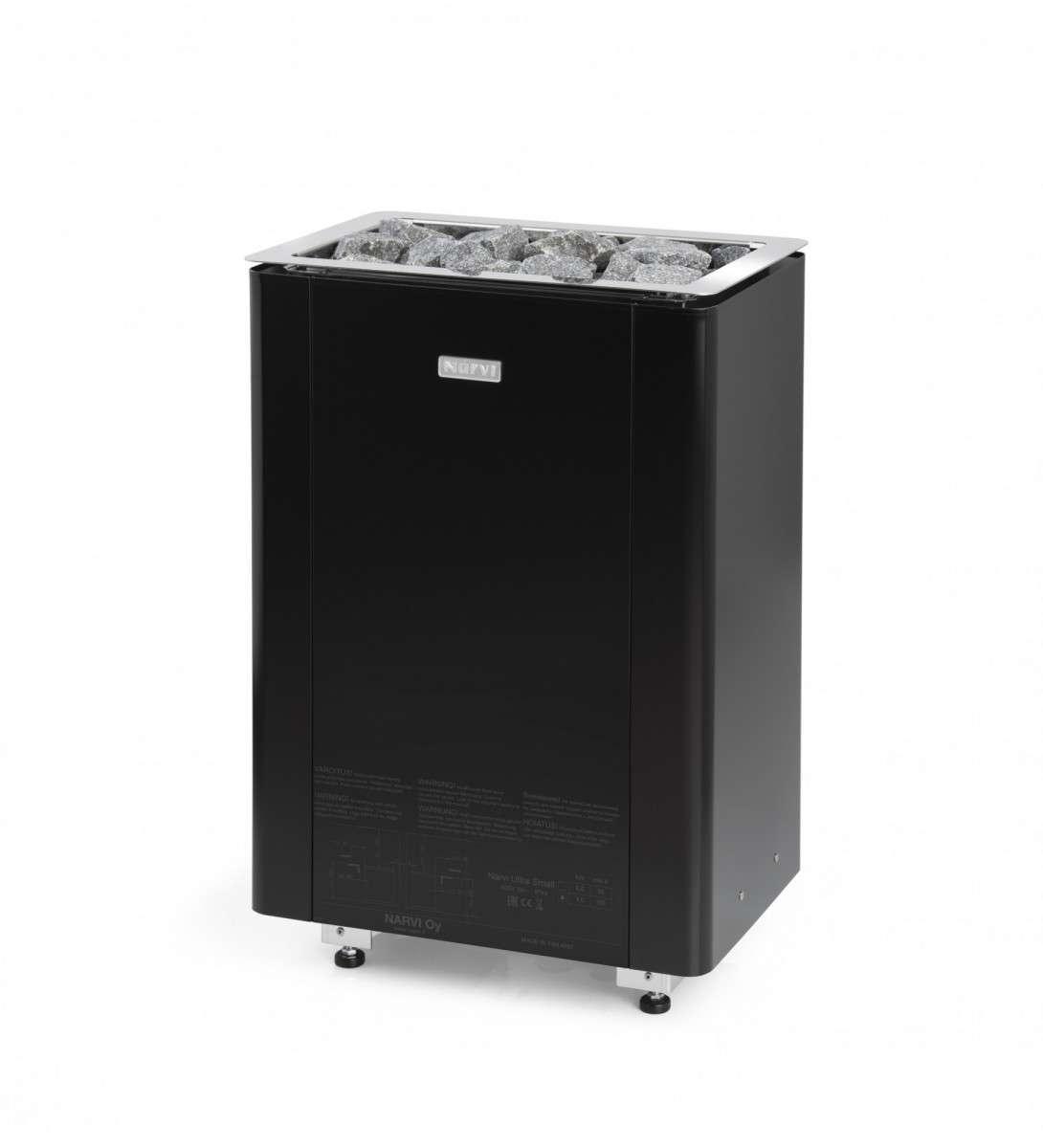 Электрическая печь Narvi Ultra Small чёрная 6 кВт Амазонка бай фото в Бресте