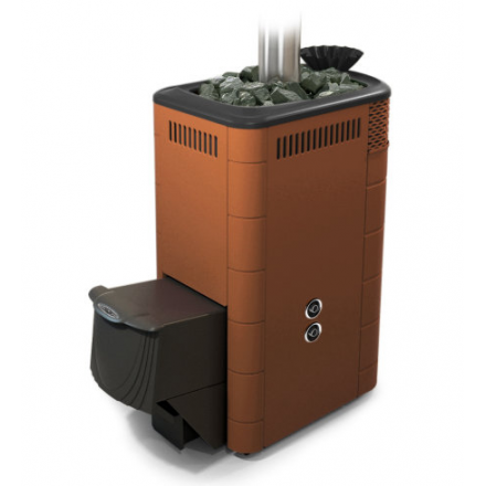 Печь для бани Термофор Гейзер XXL 2017 Carbon ДА ЗК ТО терракота Амазонка бай фото в Бресте