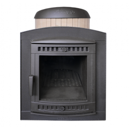 Банная печь ProMetall Атмосфера Про Ламели Окаменевшее дерево перенесённый рисунок Амазонка бай фото в Бресте