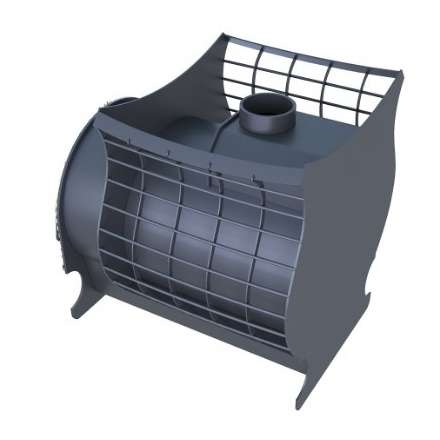 Печь для бани Царь-печи Елисей 8 мм в Бресте