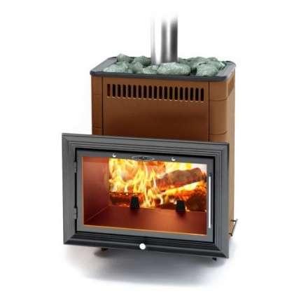 Печь для бани Термофор Витрувия II Inox БСЭ терракота купить в Бресте