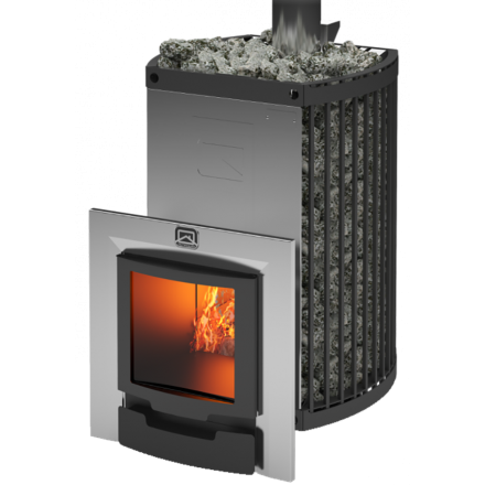 Печь для бани Теплодар Домна-Сетка 20 ЛК Панорама Амазонка бай фото в Бресте