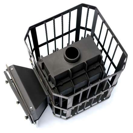 Печь банная Сибирь-24 с каминной дверцей в Бресте