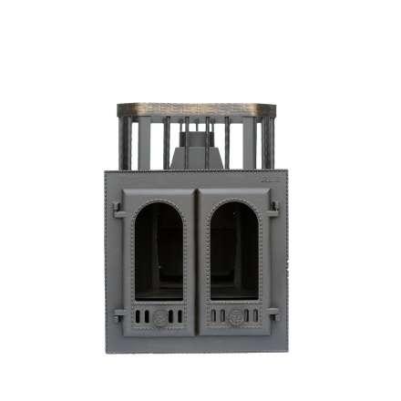 Печь банная Сибирь-24 с двухстворчатой каминной дверцей в Бресте