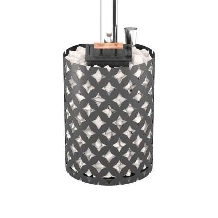 Банная печь ЭТНА 24 Панорама Закрытая каменка в Бресте