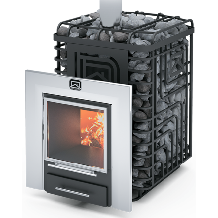 Печь для бани Теплодар Сибирский Утес-20 ЛП Профи Панорама Амазонка бай фото в Бресте