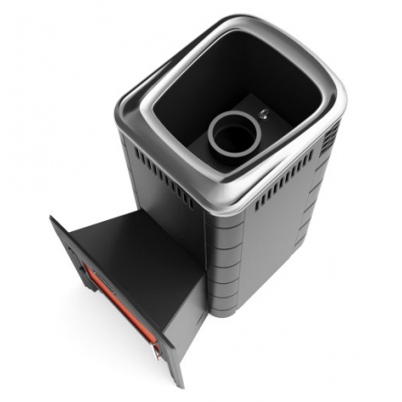 Печь для бани Термофор Каронада XXL Heavy Metal Витра антрацит Амазонка бай фото в Бресте