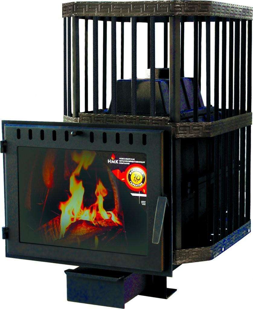 Печь банная Сибирь-24 (панорамное стекло, сетка квадрат) купить в Бресте