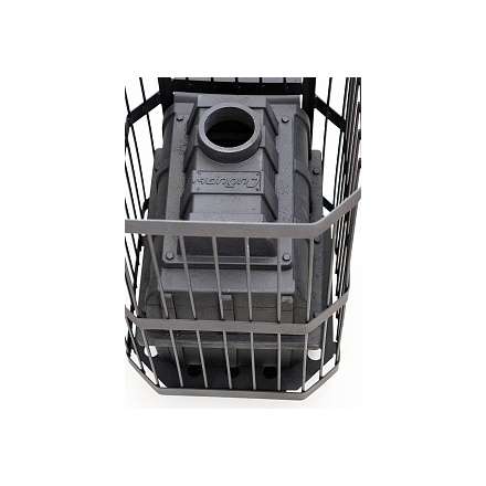 Печь банная Сибирь-24 (панорамное стекло, сетка квадрат) в Бресте