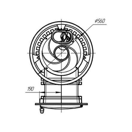 Банная печь ProMetall Атмосфера-М мини сетка в Бресте