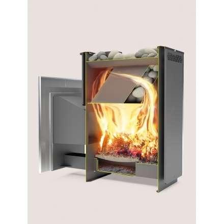 Печь для бани Теплодар СИБИРЬ-30 ЛНЗП Профи Панорама в Бресте