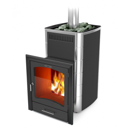 Печь для бани Термофор Калина II Inox БСЭ антрацит НВ ПРА Амазонка бай фото в Бресте