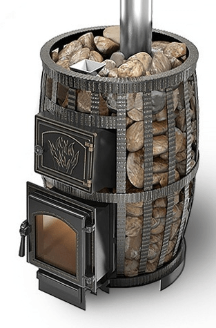 Печь для бани Везувий Легенда Русский Пар Ковка 18 (270) б/в в Бресте