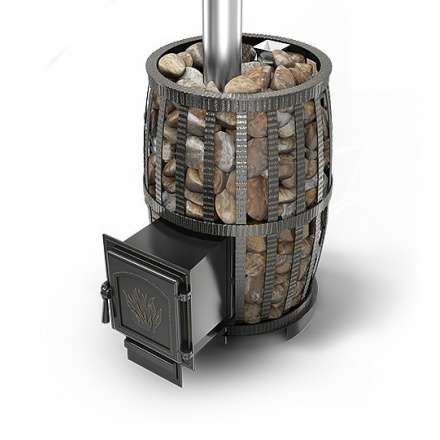 Печь для бани Везувий Легенда Русский Пар Ковка 30 (271) в Бресте