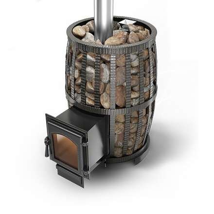 Печь для бани Везувий Легенда Русский Пар Ковка 30 (270) в Бресте