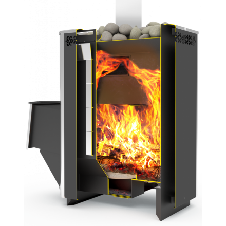 Печь для бани Теплодар Сахара-16 ЛК (2.0) в Бресте