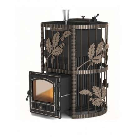 Печь для бани Везувий Эверест Ковка 24 (280) закрытая каменка Амазонка бай фото в Бресте