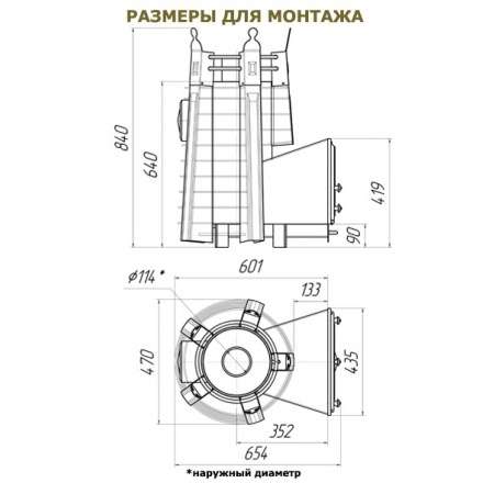 Печь для бани Добросталь Августа стоун стронг панорамная в Бресте