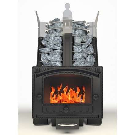 Печь для бани Добросталь Августа стоун стронг панорамная Амазонка бай фото в Бресте