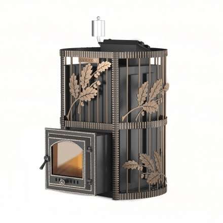 Печь для бани Везувий Эверест Inox 15 (210) Ковка Амазонка бай фото в Бресте