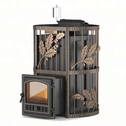 Печь для бани Везувий Эверест Inox 25 (280) Ковка Амазонка бай фото в Бресте