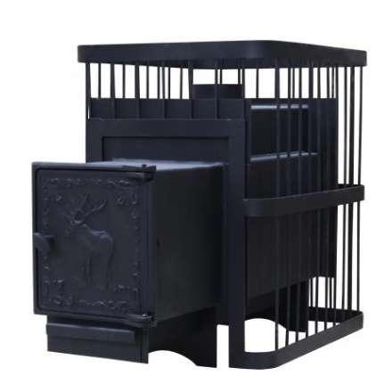 Печь банная ComfortProm РЕТРО СТАЛЬ 8 мм 20 м3 купить в Бресте