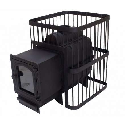 Печь банная ComfortProm РЕТРО ЧУГУН стекло 20 м3 купить в Бресте