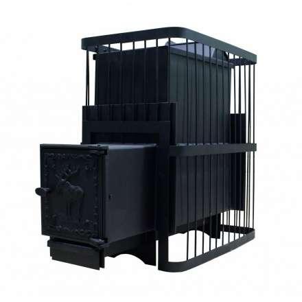 Печь банная ComfortProm РЕТРО СТАЛЬ 8 мм закр. каменка 26 м3 купить в Бресте