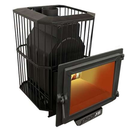 Банная печь Пегас 16 панорама сетка фото в Бресте