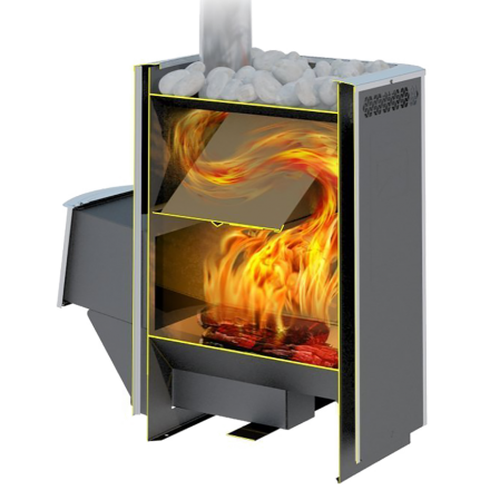 Печь для бани Теплодар Сибирь-20 ЛК в Бресте