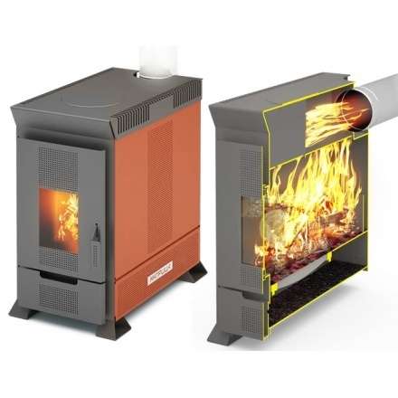 Отопительная печь Теплодар Матрица 200 в Бресте