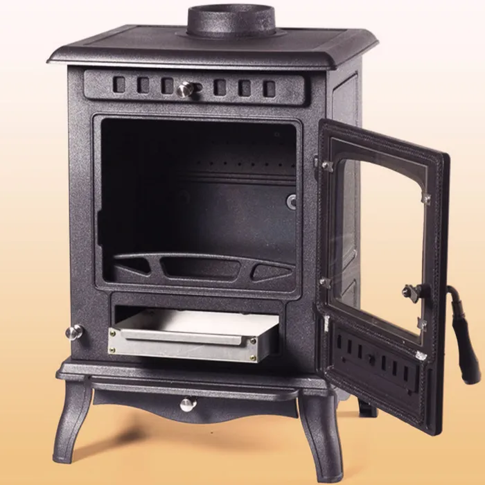 Печь-камин чугунный FireWay Erik в интерьере чёрный Амазонка бай фото в Бресте