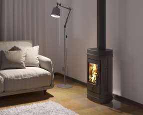 Стальной дедорогой камин EVEREST F7 фото в Бресте