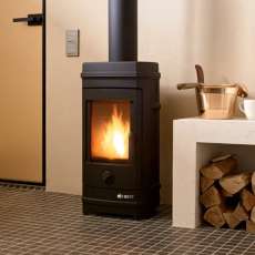 Стальной дедорогой камин EVEREST F7 фото в Бресте