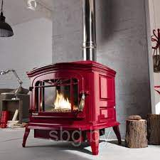 Печь-камин чугунный Invicta Bradford в интерьере Амазонка бай фото в Бресте