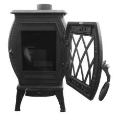 Печь чугунная со стеклом ПМЧ-10С фото  в Бресте