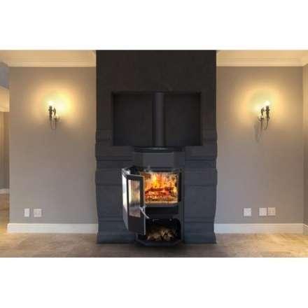 Стальная печь-камин Сибирь 8 фото в Бресте