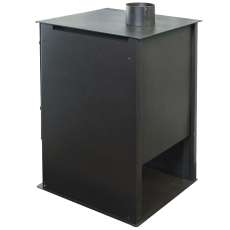 Купить Печь-камин Варвара Гармония 105 (черная) в Бресте в Бресте