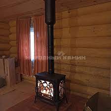 Купить Печь-камин NORDflam Arica в интерьере в Бресте Амазонка бай фото в Бресте