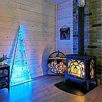 Купить Печь-камин NORDflam Arica в интерьере в Бресте Амазонка бай фото в Бресте