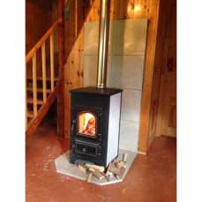 купить Печь-камин Везувий ПК-01 (270) c плитой бежевая 9 кВт в Бресте в Бресте