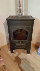 купить Печь-камин Везувий ПК-01 (270) c плитой бежевая 9 кВт в Бресте в Бресте