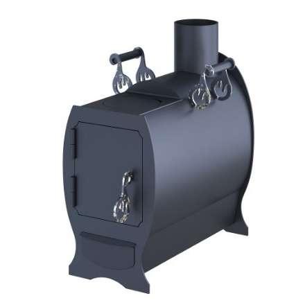 Отопительная печь Царь-печи Буржуйка с конфоркой Амазонка бай фото в Бресте